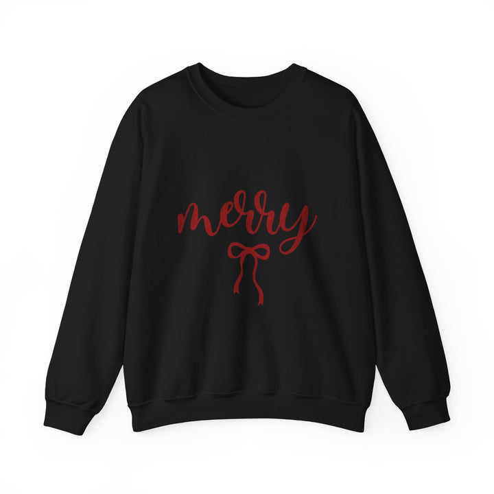 Merry Script Crewneck Sweatshirt