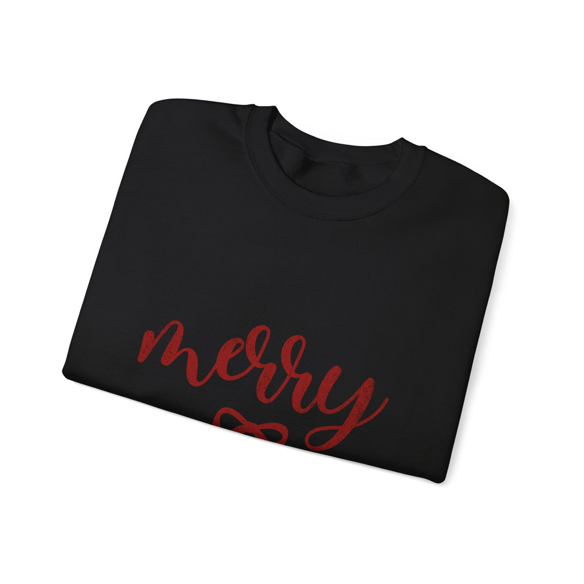 Merry Script Crewneck Sweatshirt