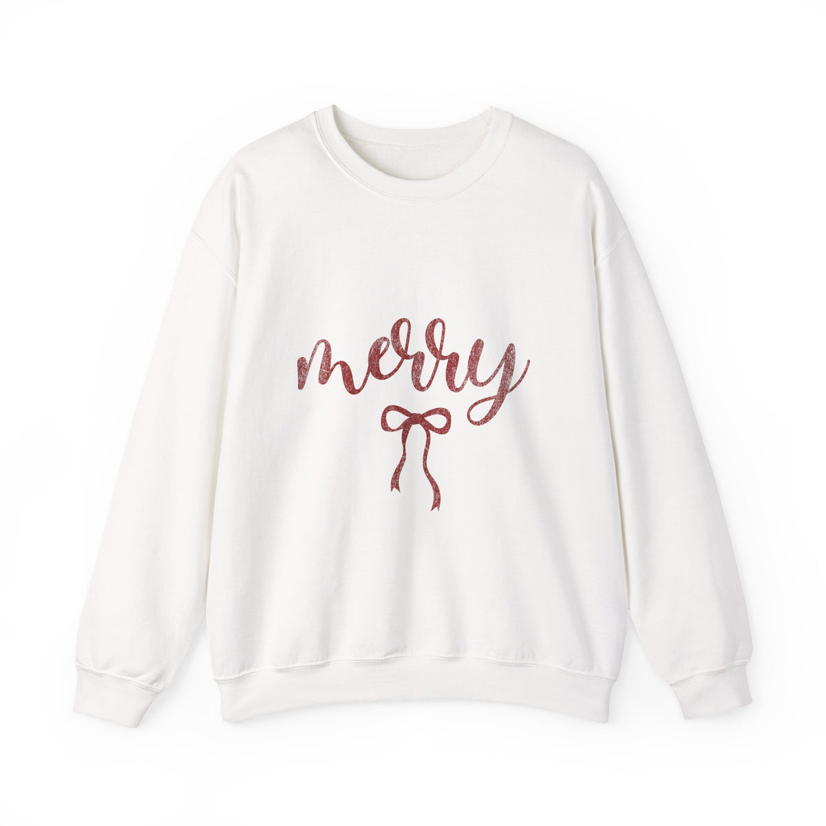 Merry Script Crewneck Sweatshirt