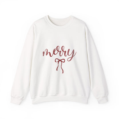 Merry Script Crewneck Sweatshirt