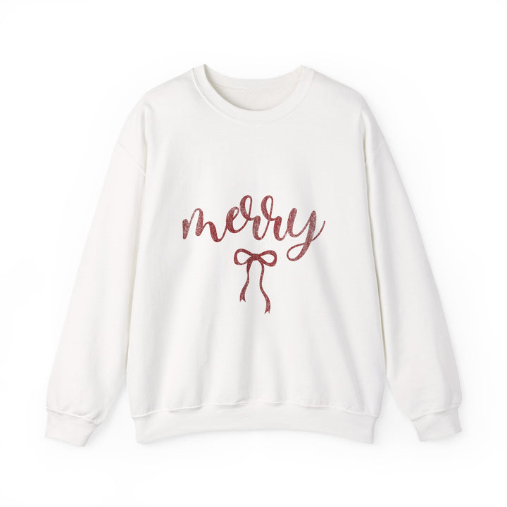 Merry Script Crewneck Sweatshirt
